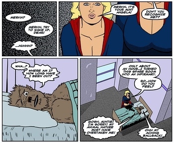 8 muses comic Blonde Marvel - Mervin The Monster image 4 