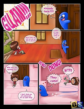 8 muses comic Bloo's Party image 3 