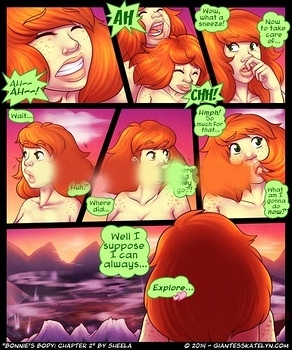 8 muses comic Bonnie's Body 2 - Going Galactic image 7 