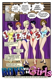 8 muses comic Boys Will Be Girls image 2 