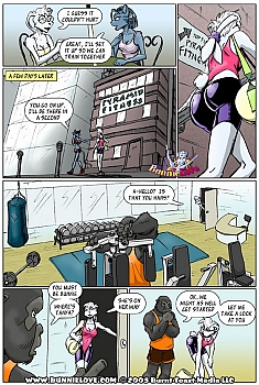 8 muses comic Bunnie Love - Wicked Workout image 3 