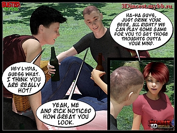 8 muses comic Busted 1 - The Picnic image 12 