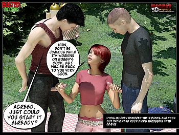 8 muses comic Busted 1 - The Picnic image 19 