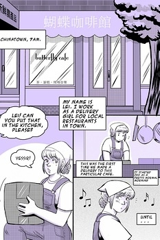 8 muses comic Butterfly Cafe image 2 
