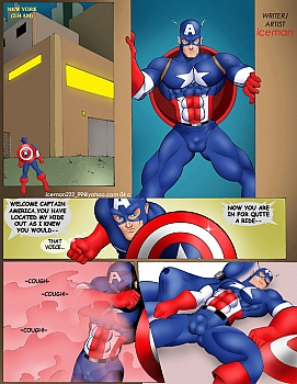 8 muses comic Captain America image 2 