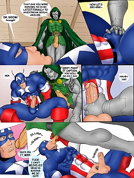 Captain America Gay Porn - Captain America My Hentia - 8 Muses Sex Comics