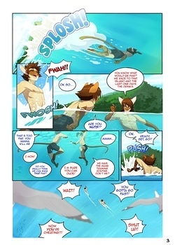 8 muses comic Cats Love Water 1 image 4 