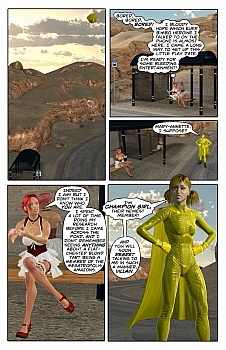 8 muses comic Champion Girl Vs Mary-Annette image 3 