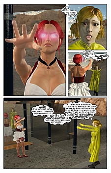 8 muses comic Champion Girl Vs Mary-Annette image 5 