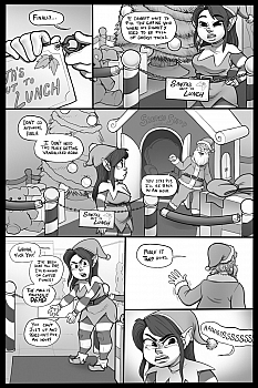 8 muses comic Christmas Elf image 2 