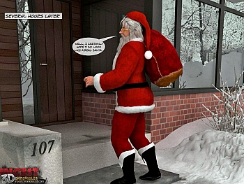 8 muses comic Christmas Gift 2 - Santa image 13 