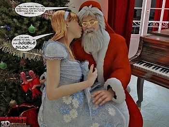 8 muses comic Christmas Gift 2 - Santa image 22 