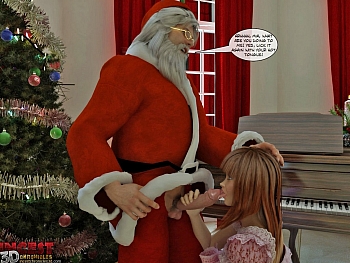 8 muses comic Christmas Gift 2 - Santa image 35 
