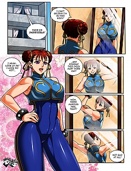 8 muses comic Chun-Li Body Swap image 5 