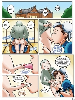 8 muses comic Chun-Li's Private Lesson image 3 