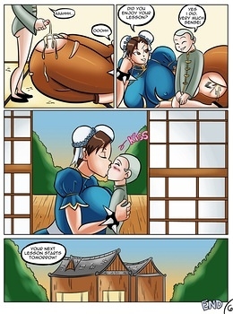 8 muses comic Chun-Li's Private Lesson image 7 