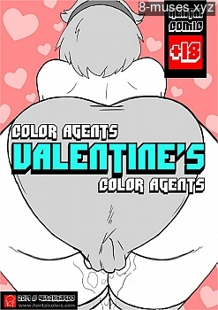 8 muses comic Color Agents - Valentine Special image 1 