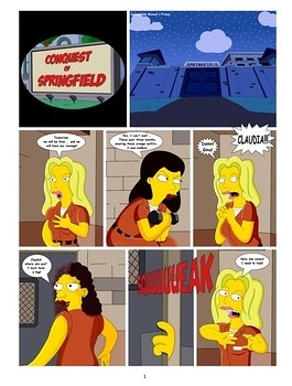 8 muses comic Conquest Of Springfield image 2 