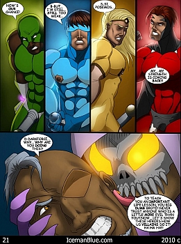 8 muses comic Cosmic Heroes 1 image 22 