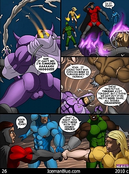 8 muses comic Cosmic Heroes 1 image 27 