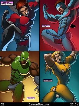 8 muses comic Cosmic Heroes 1 image 3 