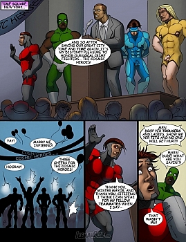 8 muses comic Cosmic Heroes 3 image 2 