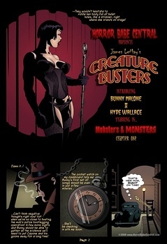 8 muses comic Creature Buster image 3 
