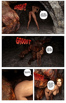 8 muses comic Crypt Raider 1 - Curse Of Caritagua image 25 