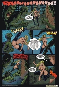 8 muses comic Cyborg Avenger 1-3 image 6 
