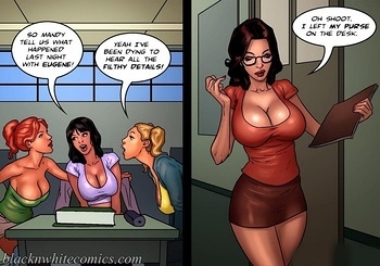 8 muses comic Detention image 4 