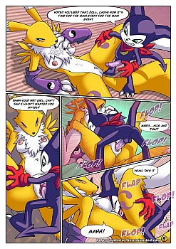 8 muses comic Digimon image 6 