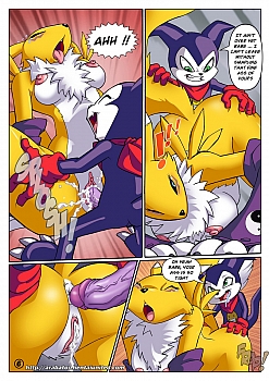 8 muses comic Digimon image 7 