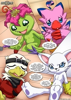 8 muses comic Digimon Rules 1 image 3 