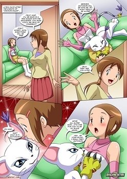 8 muses comic Digimon Rules 2 image 2 