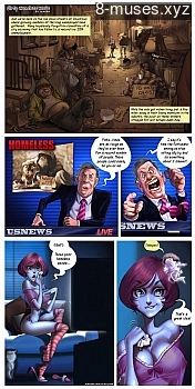 8 muses comic Dirty Homeless Needs image 1 