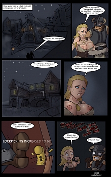 8 muses comic Dragonborn And The Dark Brotherhood image 2 