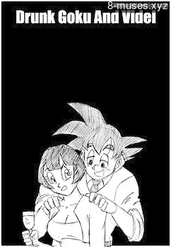 8 muses comic Drunk Goku And Videl image 1 