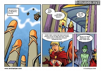 8 muses comic Enchantae 6 - The Guard image 11 