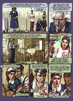 8 muses comic Exhibition 2 - The Indiscreet Broom image 6 
