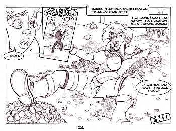 8 muses comic Exploring Futarian Ruins image 13 