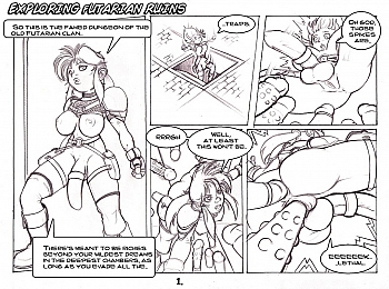 8 muses comic Exploring Futarian Ruins image 2 