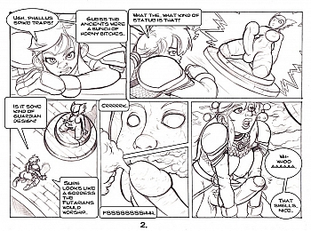 8 muses comic Exploring Futarian Ruins image 3 