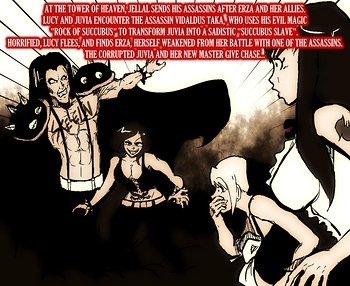 8 muses comic Fairy Tail Succubus Slaves image 2 
