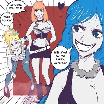 8 muses comic Fairy Tail Succubus Slaves image 6 