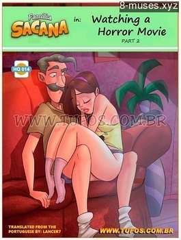 8 musess comic Familia Sacana 14 - Watching A Horror Movie 2 image 1 