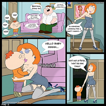 8 muses comic Family Guy - Baby's Play 2 image 3 