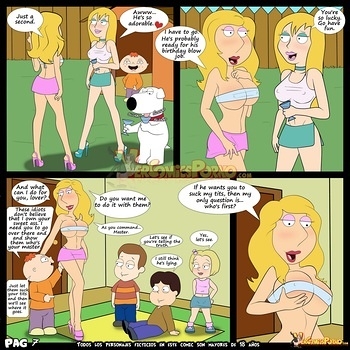 8 muses comic Family Guy - Baby's Play 4 image 8 