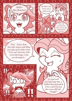 8 muses comic Filly Fooling - It's Straight Shipping Here! image 2 