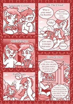 8 muses comic Filly Fooling - It's Straight Shipping Here! image 4 