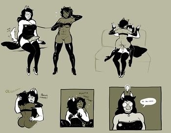 8 muses comic Fit & Limber Nepeta Tries To Petplay Domme image 8 